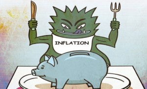 Inflatie is terug van niet lang weggeweest. Een monster 