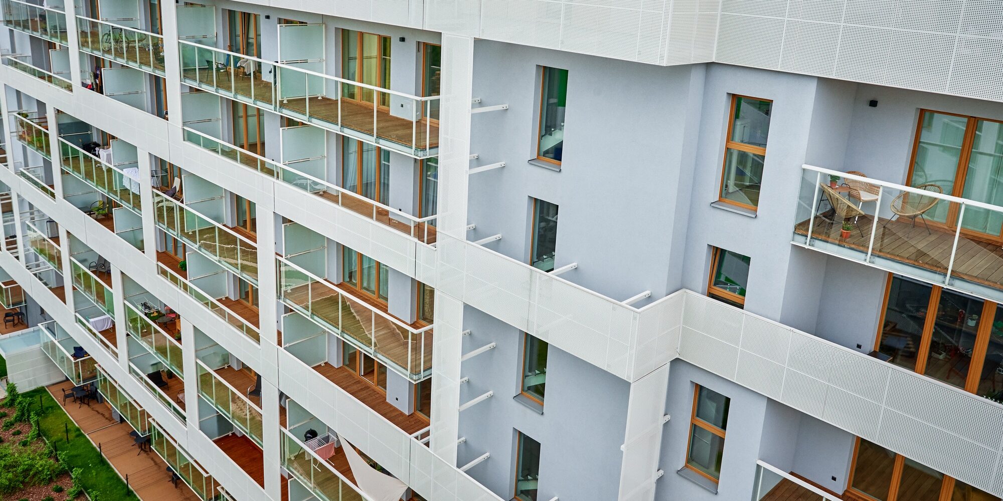 New modern complex of residential appartment in Europe